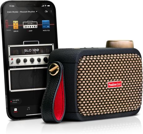 Spark GO 5W Portable Smart Guitar Amp, Bluetooth, Mobile App