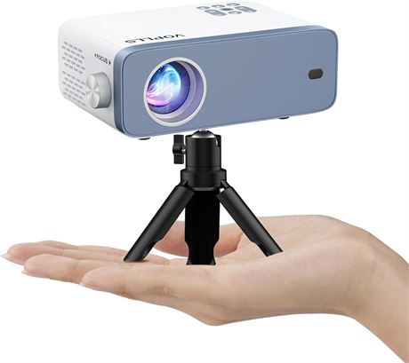 Mini Projector VOPLLS 1080P Full HD, Outdoor Portable Home Theater, HDMI/USB