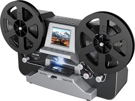Convertisseur scanner films 8 mm/Super 8 en MP4,  cran 2,4", carte SD 32 Go