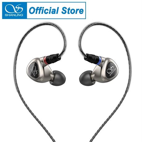 SHANLING ME80 écouteurs Hi-Res double driver MMCX