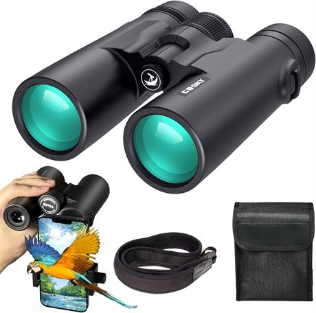 Gosky 10x42 Roof Prism Binoculars for Adults