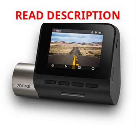 70mai Pro Plus Dash Cam A500S 1944P with GPS ADAS 140  FOV 24H Parking