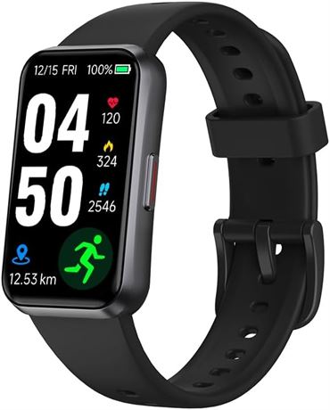 Fitness Tracker 24/7 Health Monitoring Black