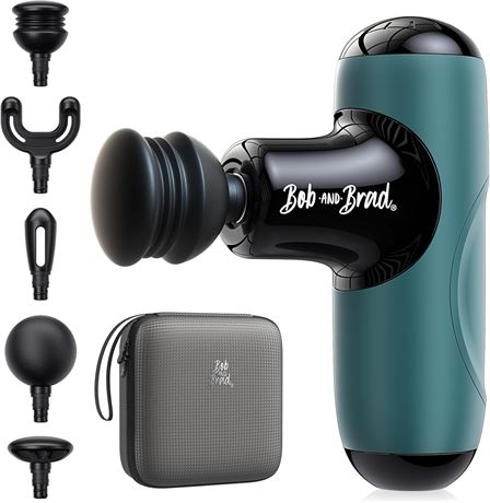 BOB AND BRAD Q2 Mini Massage Gun, Pocket-Sized Deep Tissue Massager