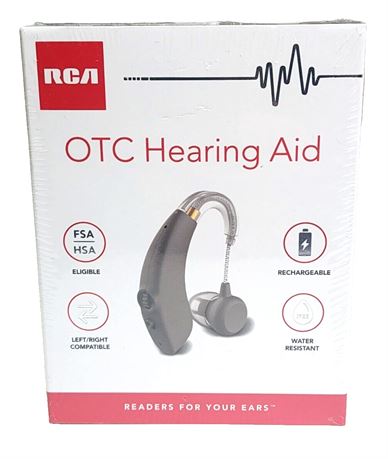 Aide Auditive Rechargeable RCA RSH05GY Oreille Gauche/Droite