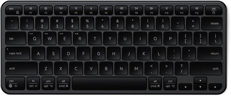 Satechi Slim EX1 Wireless Keyboard, 4-in-1 Bluetooth/2.4GHz, USB-C