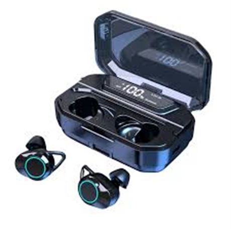 IG-TWS1 - True Waterproof Wireless Earbuds w/ Built in phone charger