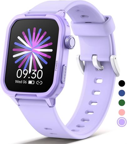 Mgaolo Montre pour enfants, bracelet fitness avec moniteur cardio et sommeil