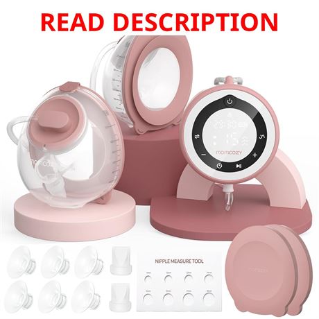 Momcozy V1 Pro Hospital-Grade Pump, Red