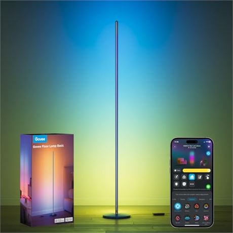 Lampe d’angle Govee RGBICW connectée musique Matter
