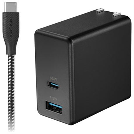 Insignia USB-C Wall Charger, 72.5W, Best Buy
