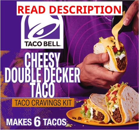 Taco Bell Double Decker Kit 401g