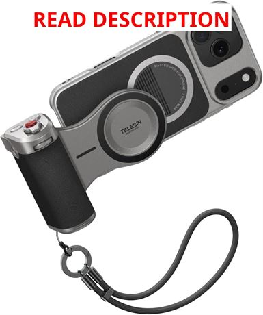 TELESIN Master Grip iPhone 17 Pro Max    tui refroidissement, 3200 mAh