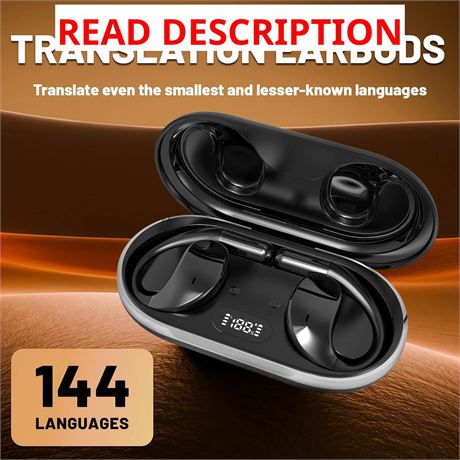 AI Translation Earphones: 99% Accuracy, Simultaneous Interp., Bluetooth