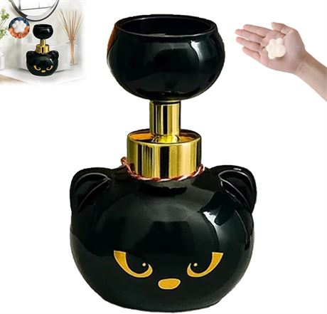 Cat Paw Foam Soap Dispenser - Pawprint Foaming Hand Wash Pump Bottle