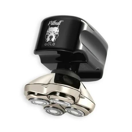 Skull Shaver Pitbull Gold PRO 5-in-1 Head & Face Shaver for Men, Wet/Dry