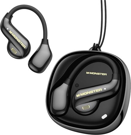 Écouteurs Monster AC390 Bluetooth, étui rotatif, IPX5, 24H
