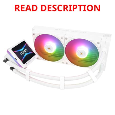 Thermalright Grand Vision 240 ARGB White CPU AIO Cooler with IPS LCD