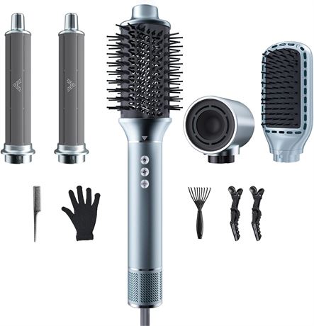 Brosse sèche-cheveux 5-en-1 multi-styler séchage rapide coiffure