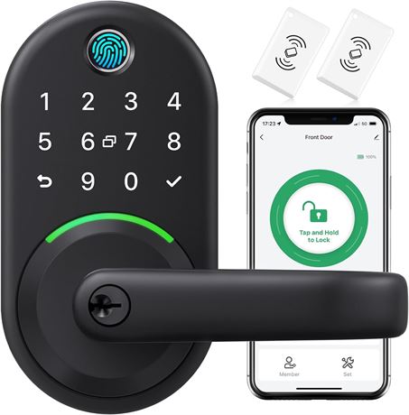 Serrure de poign e Yamiry Fingerprint   Serrure d'entr e sans cl