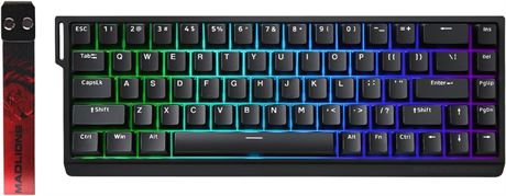 YUNZII x MADLIONS MAD68 HE Rapid Trigger Keyboard, 60% Hall Effect, RGB, 8K Hz