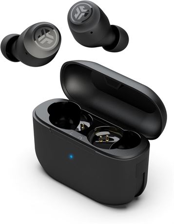JLab Go Pop+ wireless earbuds (Midnight Black)