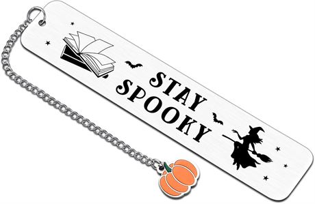 Spooky Bookmarks for Kids & Teens, Horror-Themed Gift Set, Halloween