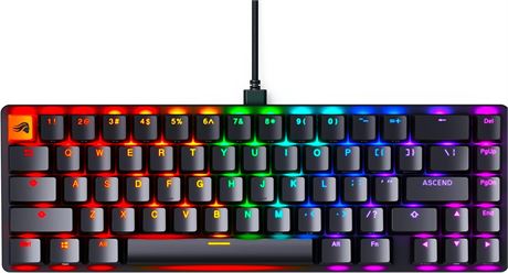 Glorious GMMK TKL 65% Mechanical Keyboard, Hot-Swappable, Linear Switches
