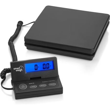 Smart Weigh Digital Shipping Scale, 110 lb x 0.1 oz, UPS USPS