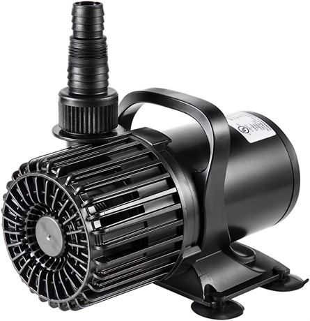 VIVOSUN 1600 GPH Submersible Water Pump, 100W Pond/Aquarium, 14ft Lift