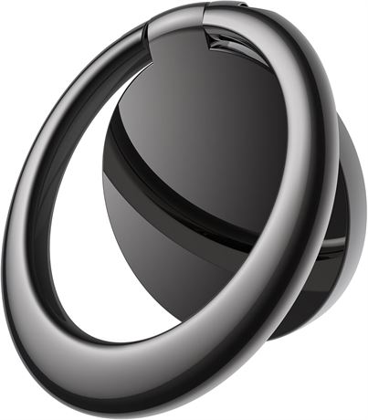 JETech Phone Ring Holder, 360 Rotation, Black