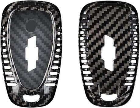 Coque Clé Voiture Carbone T-carbon Key Case Chevrolet