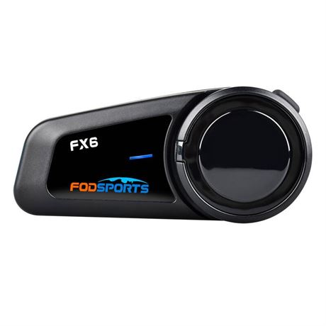 Interkom Motocyklov Fodsports FX6 (ierny)