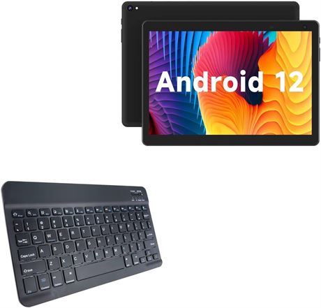 BoxWave Keyboard Coopers CP10 (10 in) SlimKeys Bluetooth Keyboard, Jet Black