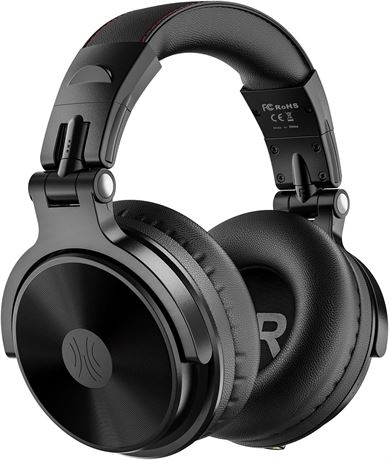 OneOdio 110H Bluetooth Over-Ear Headphones, Deep Bass, Foldable, 50mm Drivers