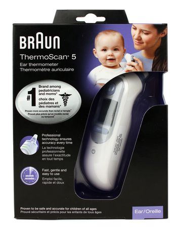 Braun IRT6520CA ThermoScan 7 Ear Thermometer with Age Precision