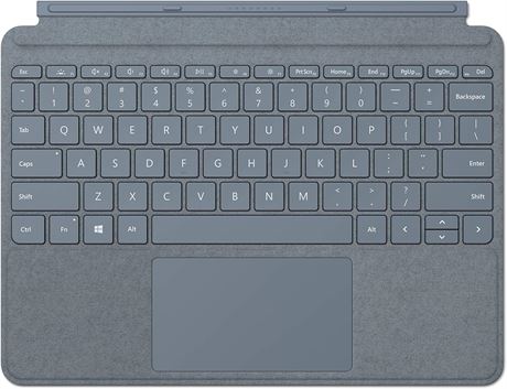 Surface Go Signature Type Cover Ice Blue French
