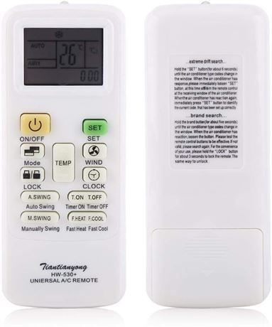 Air Conditioner Remote Control Replacement