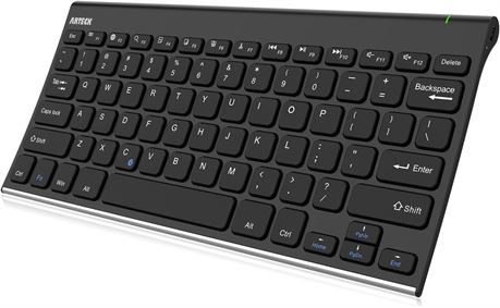 Bluetooth Keyboard, Arteck Portable Wireless for iOS, Android, Windows Devices
