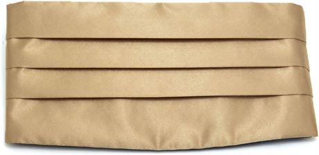 Men’s Solid Color Silk Belt