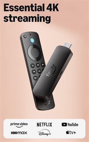 Amazon Fire TV Stick 4K Select 4K streaming, search, free & live TV, Alexa+