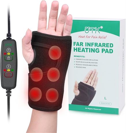 UTK Jade Infrared Wrist Heating Wrap – Right Wrist