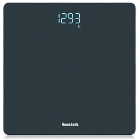Homebuds balance de bain numérique LED, haute précision, 180kg, bleue
