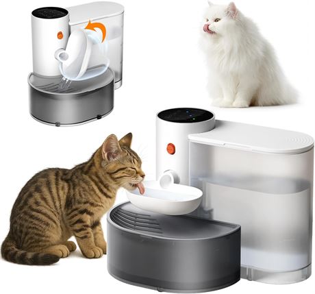 Fontaine   eau intelligente 3 L pour animal domestique sans fil chat chien