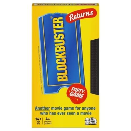 Big Potato Blockbuster Returns Movie Trivia Party Game