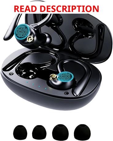 Écouteurs Bluetooth 5.3 Étanches IPX7 Boîtier 1000mAh Sport