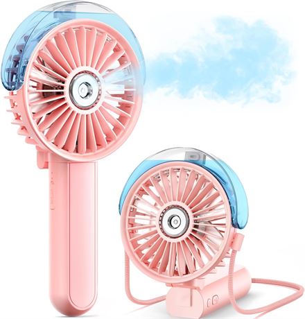 Ventilateur Brumisateur SWEETFULL Portable 3 Vitesses Pliable