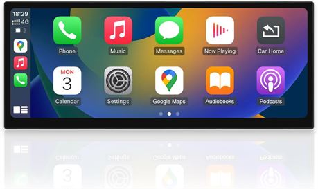 Road Top 12.3-Inch Car Radio with Wireless CarPlay for Audi A6/A7 2012-2018