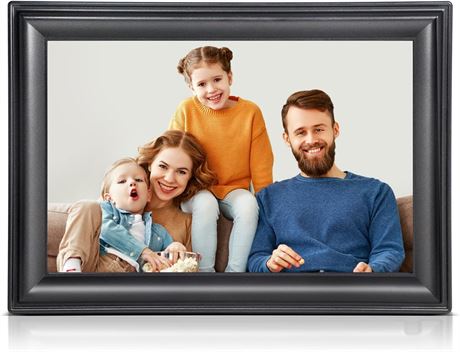 Cadre photo numérique WiFi 10.1" IPS tactile 16Go partage appli