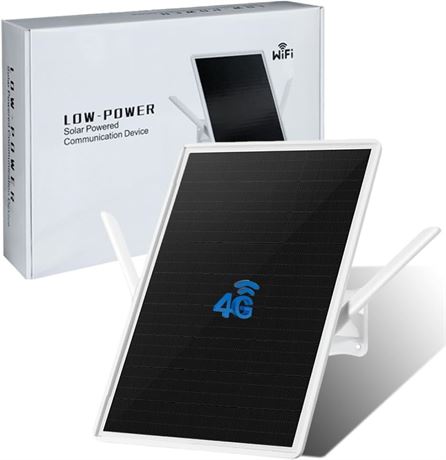 LCLCTEK Solar Powered 4G LTE Modem Router Outdoor Wireless 150Mbps